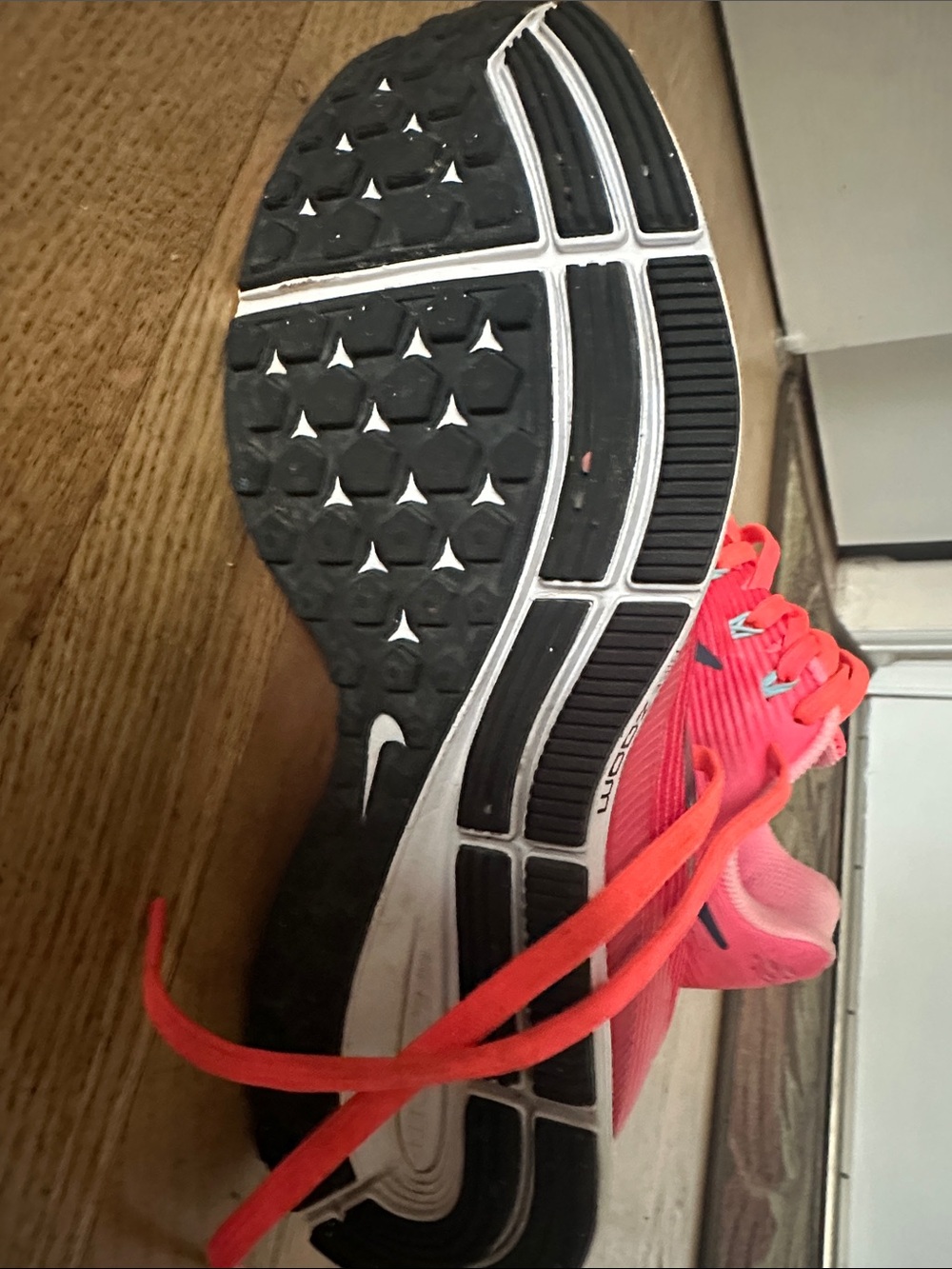 Nike Women’s Athletic Sneakers in Bright Coral Pink - Picture 3 of 5